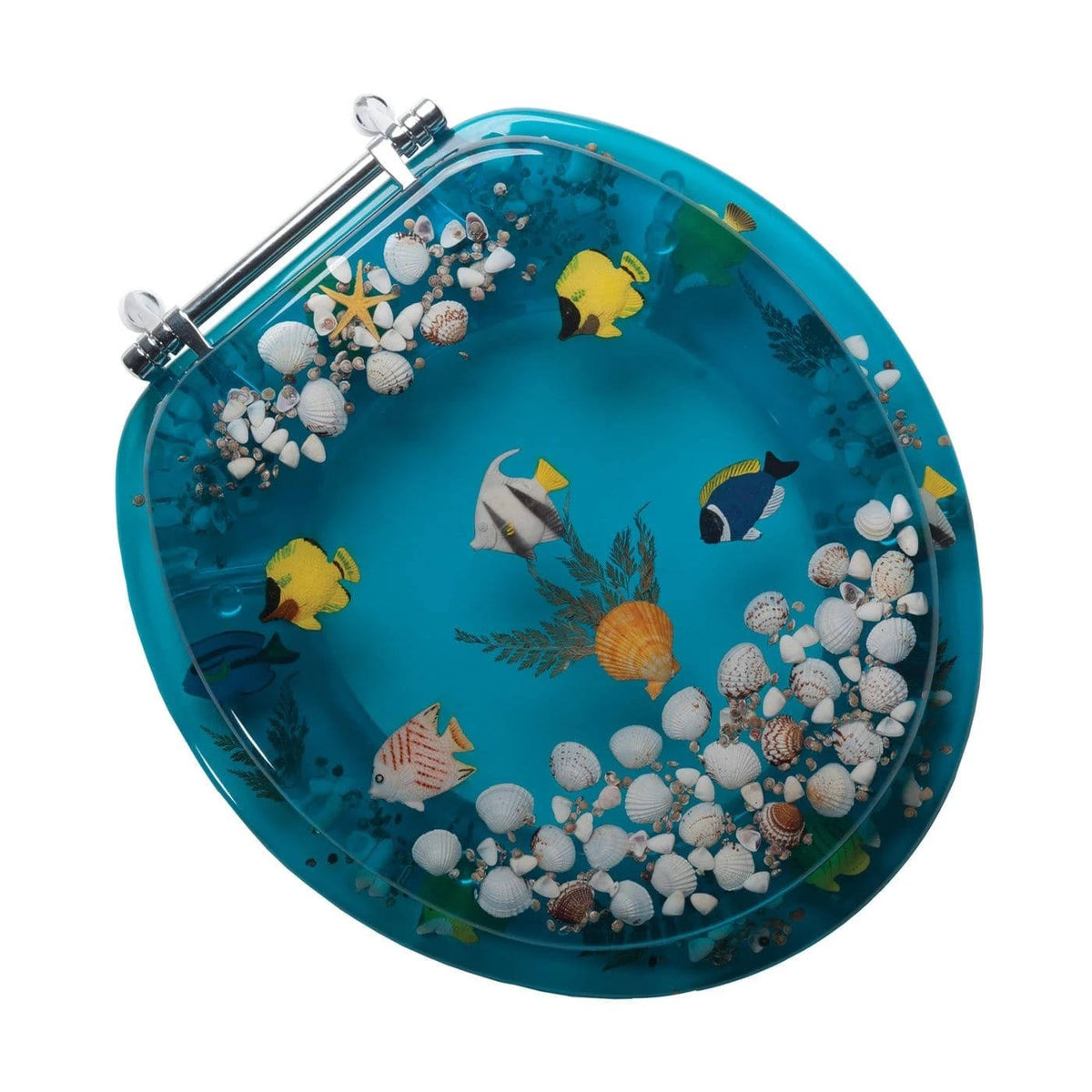 Aquarium Acrylic Round Toilet Seat F710