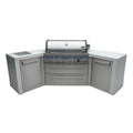 Deluxe Island Grill with 45 Degree Corners N213