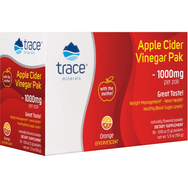 Apple Cider Vinegar Orange Flavor 30 Powder Packets J55252