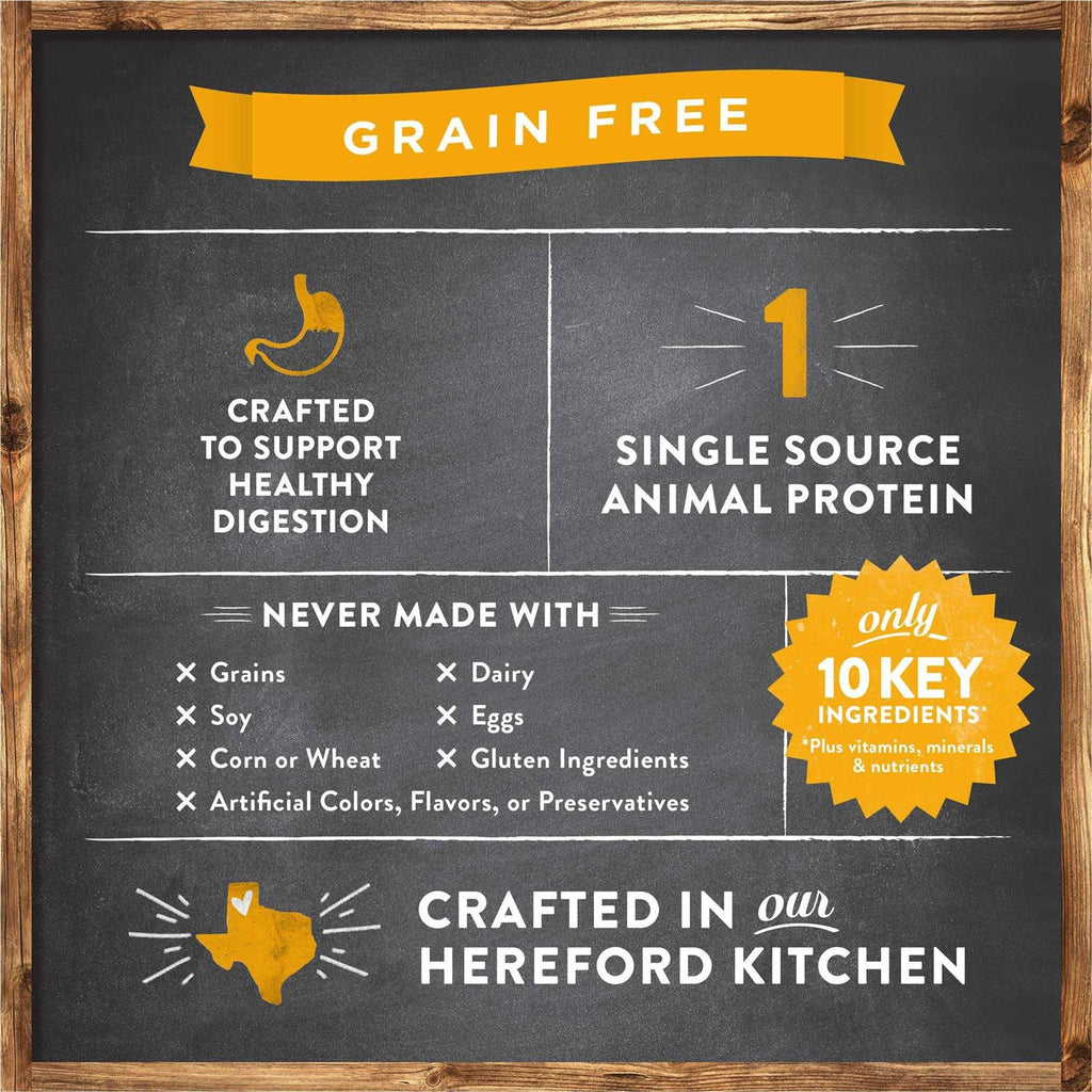 Grain Free Lamb Sweet Potato Recipe Dry Dog Food C339246