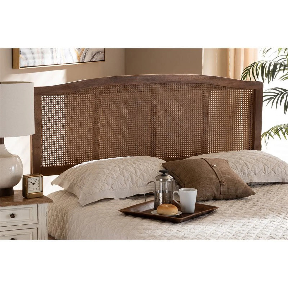 Queen Size Wood Headboard K805581