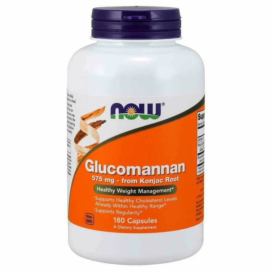 Glucomannan 575 mg 180 Capsules E63878