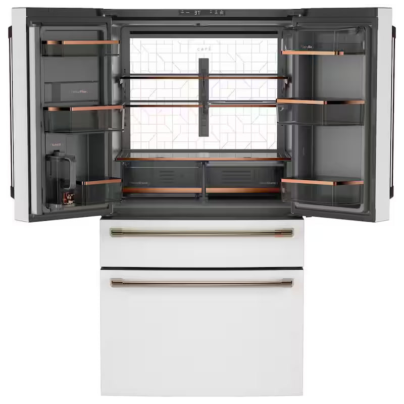 28.7 cu. ft. Four Door French Door Refrigerator in Matte White I3079