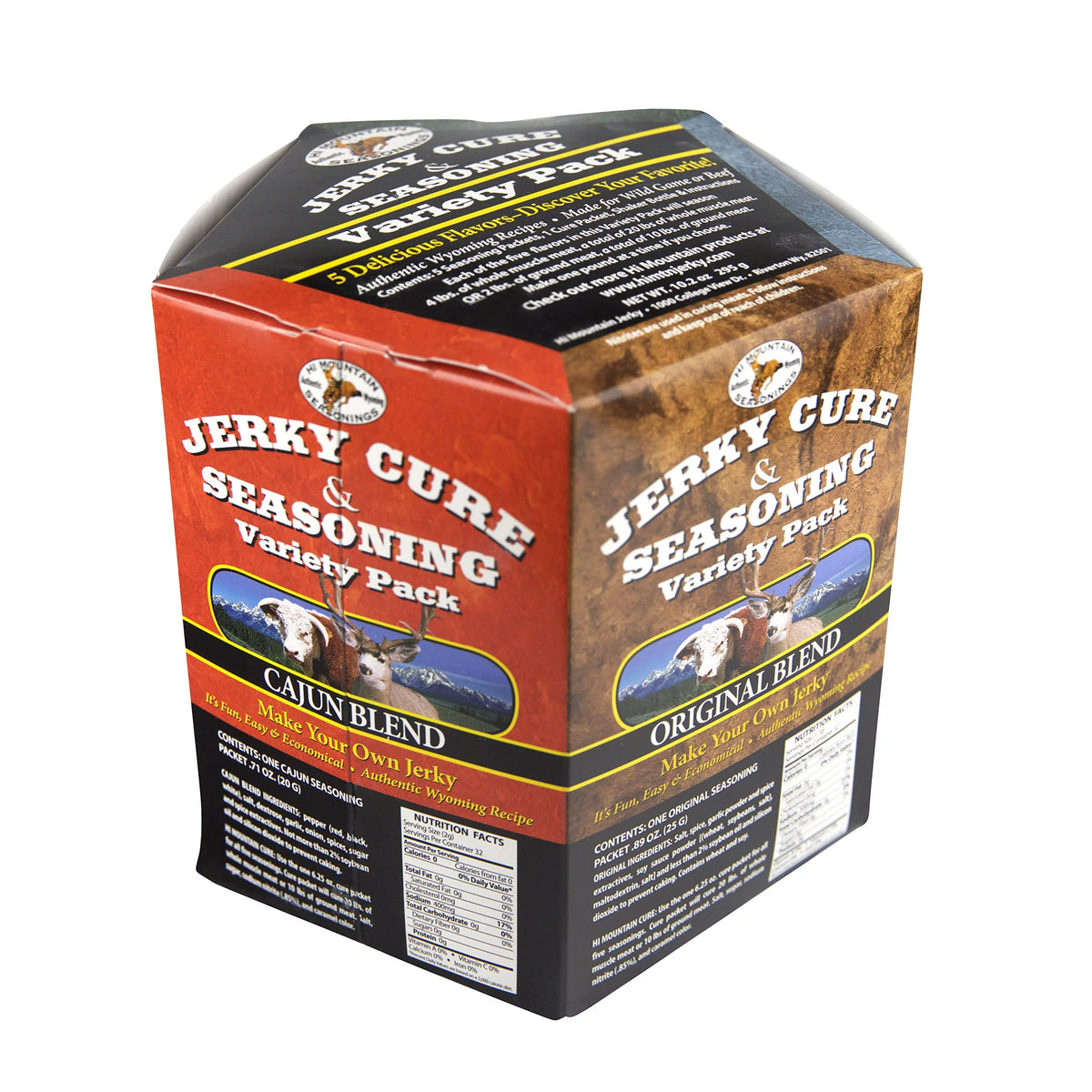 Jerky Cure & Seasoning Kit Variety Pack G788