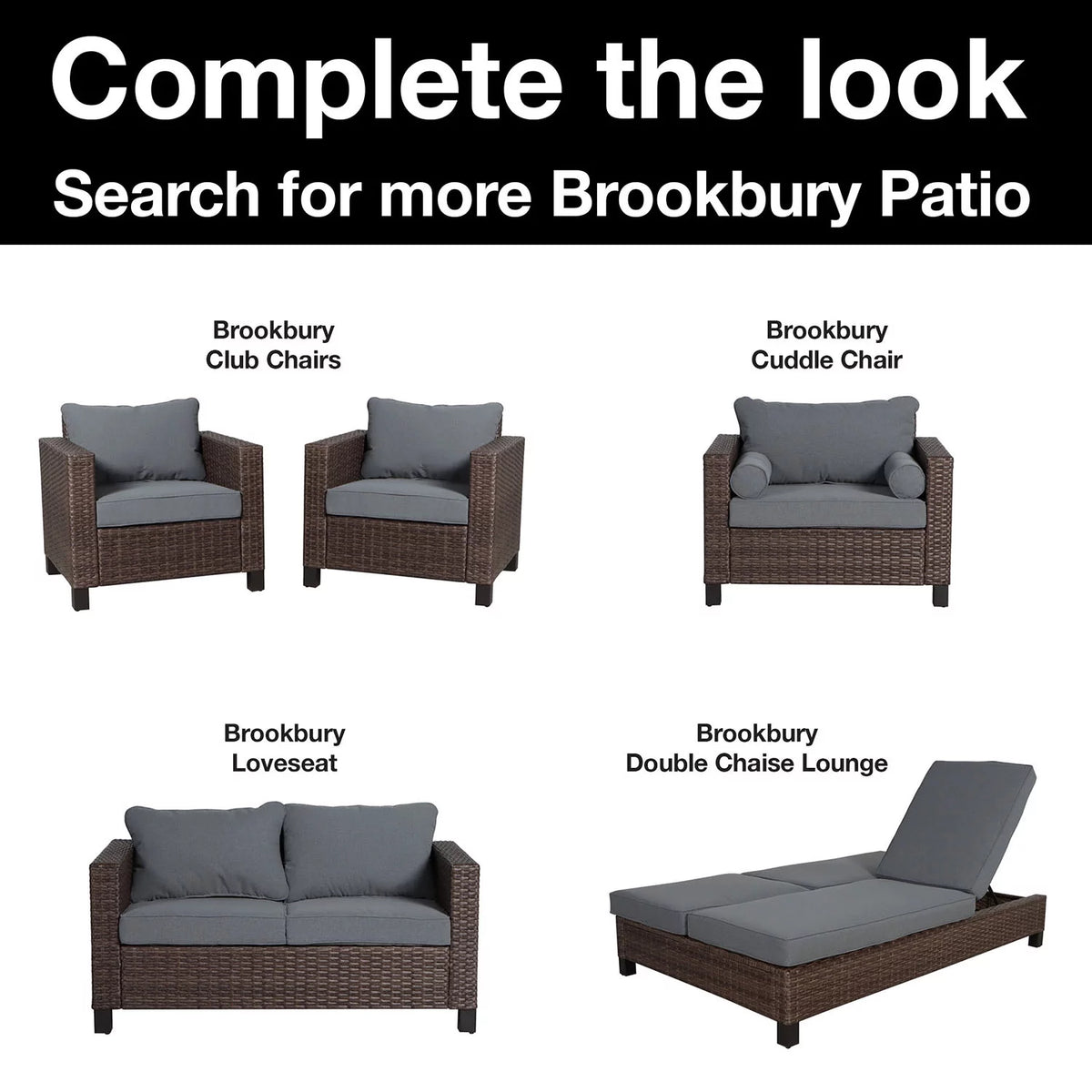 Gray Outdoor Chaise Lounge Chair Y8589