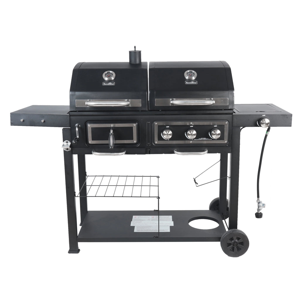 Dual Fuel Gas & Charcoal Combo Grill W639