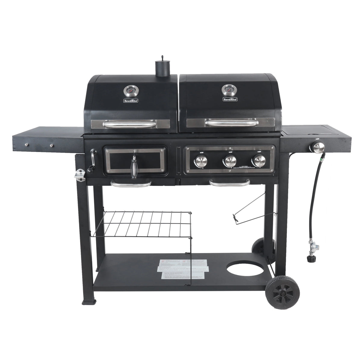 Dual Fuel Gas & Charcoal Combo Grill W639