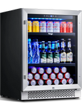 24'' 180 Cans Beverage Refrigerator Built-in or Freestanding B2812