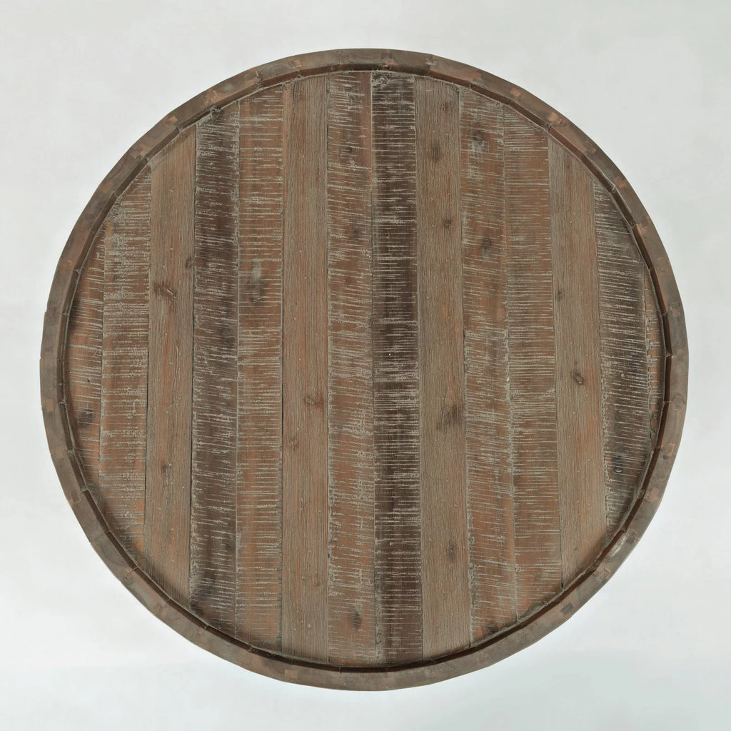 Modern Distressed Solid Acacia Coffee Table D151
