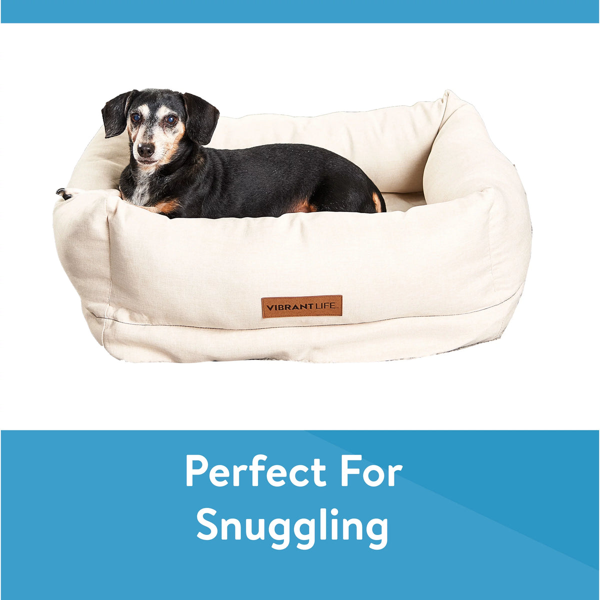 Beige Small Dog Bed Z33301