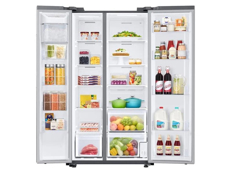 23 Cu. Ft. Stainless Counter Depth Side-by-Side Refrigerator J216