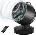 Air Circulator Fan, 8 Blade, 6 Speeds 4 Wind Modes, Oscillating, Pack of 2 I94319