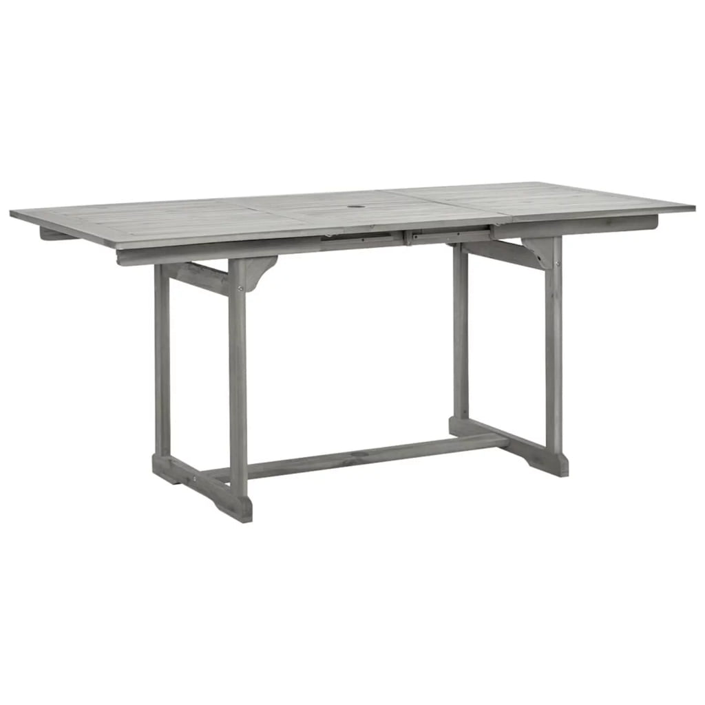 Patio Dining Table Solid Acacia Wood L323