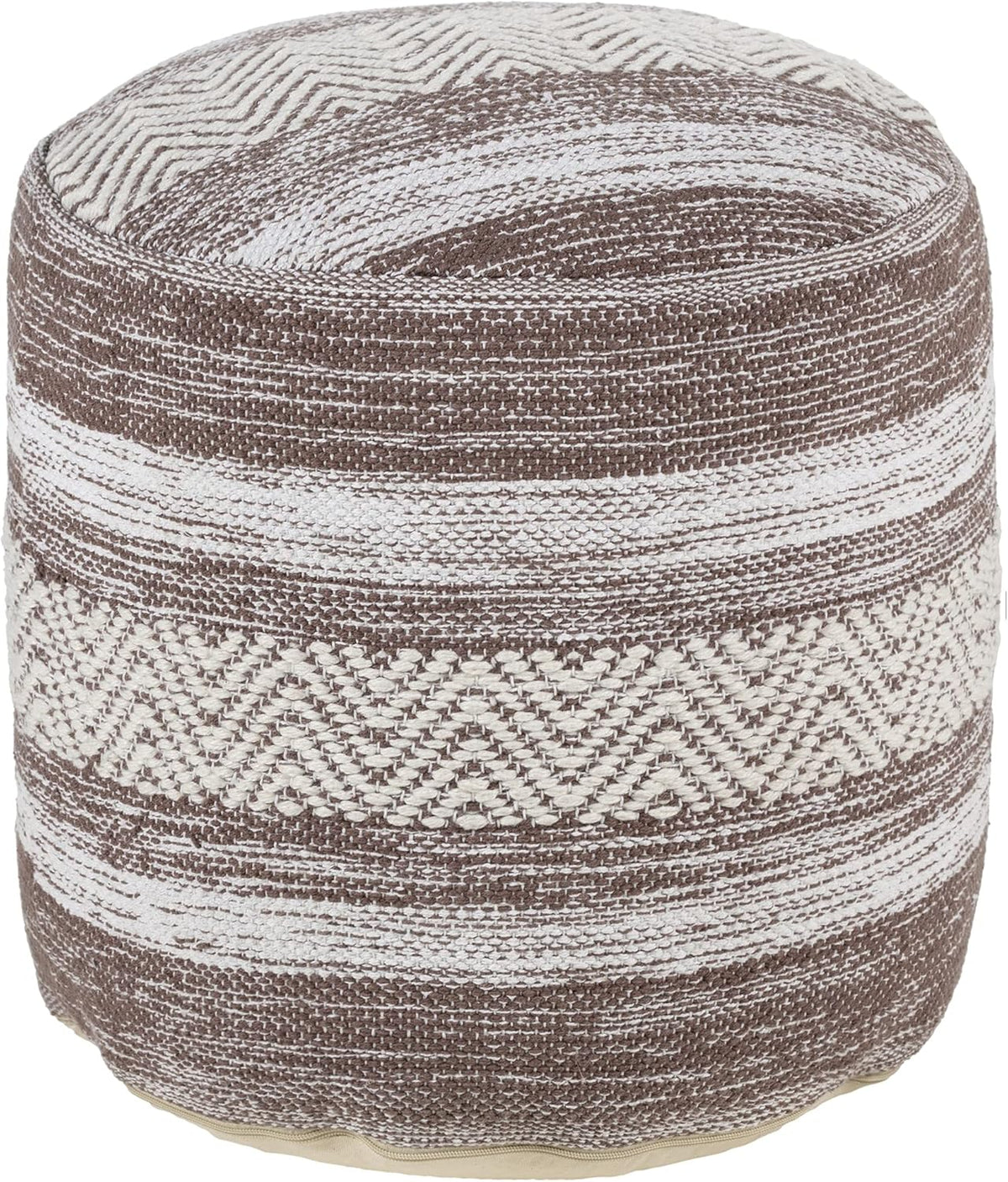 Beige Pouf L7719
