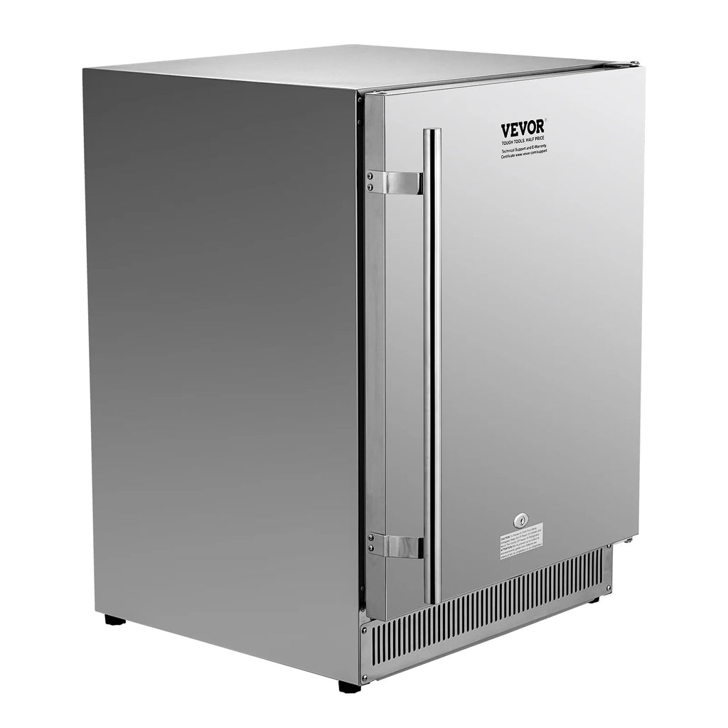 24" Stainless Steel Beverage Refrigerator R5279
