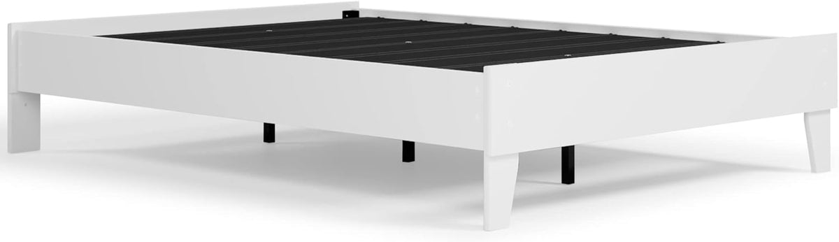 Full Mid-Century Modern Platform Bed R776