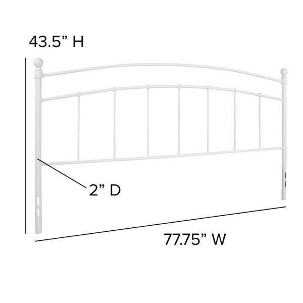 White King Headboard O965