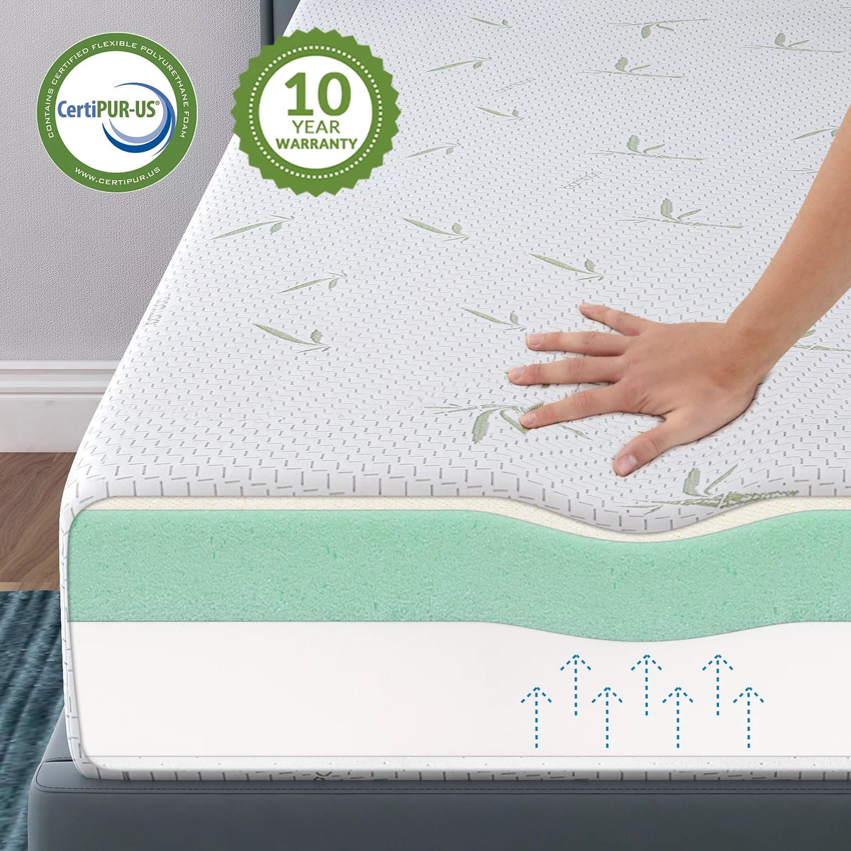 8 inch Memory Foam Mattress Z3588