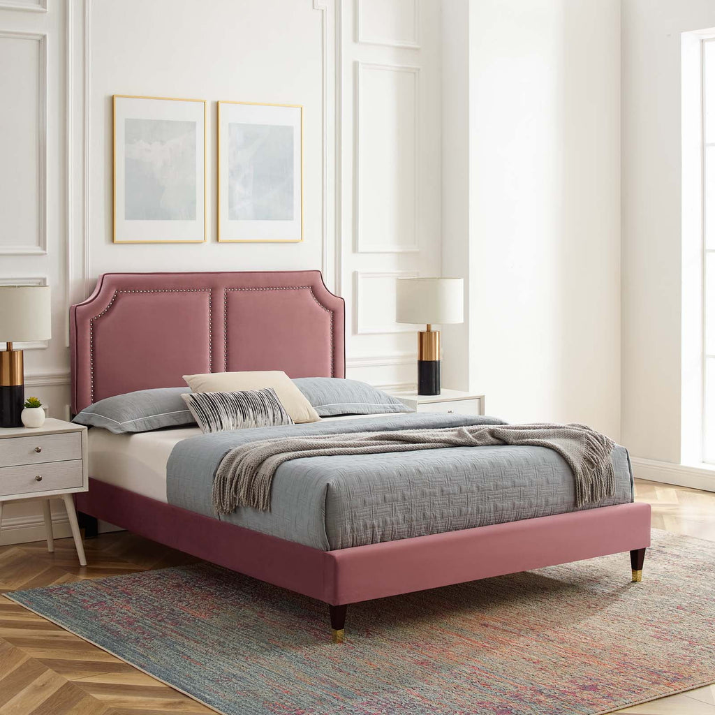 Velvet Twin Bed S182
