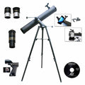 1000mm x 120mm Reflector Telescope Smartphone Adapter E571