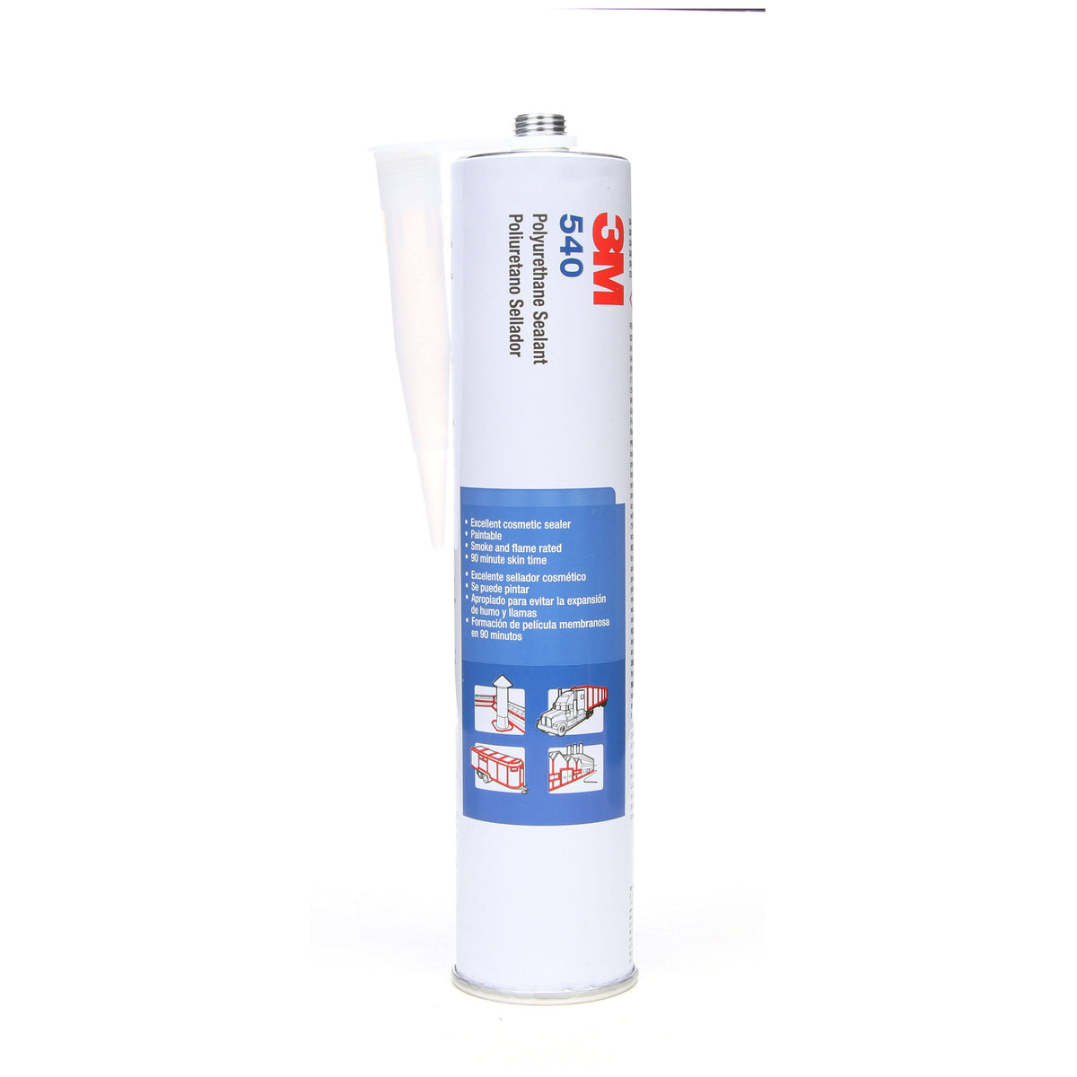 3M Polyurethane Sealant 540, Gray, 400 mL, sausage Pack 12 per Case H184