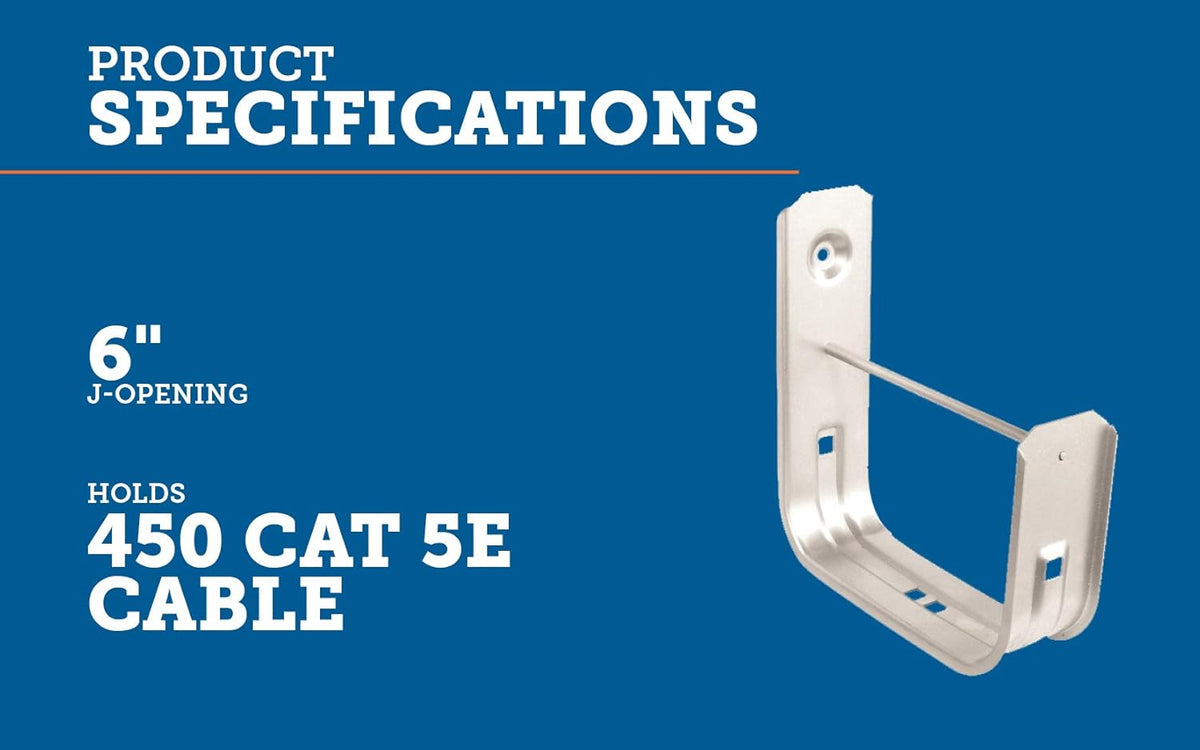6 Cable Support J-Hook N224788
