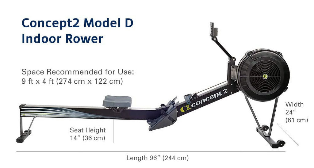 Indoor Rower with PM5, Black S105942