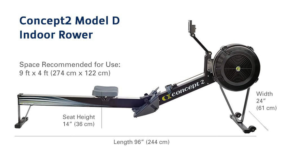 Indoor Rower with PM5, Black S105942
