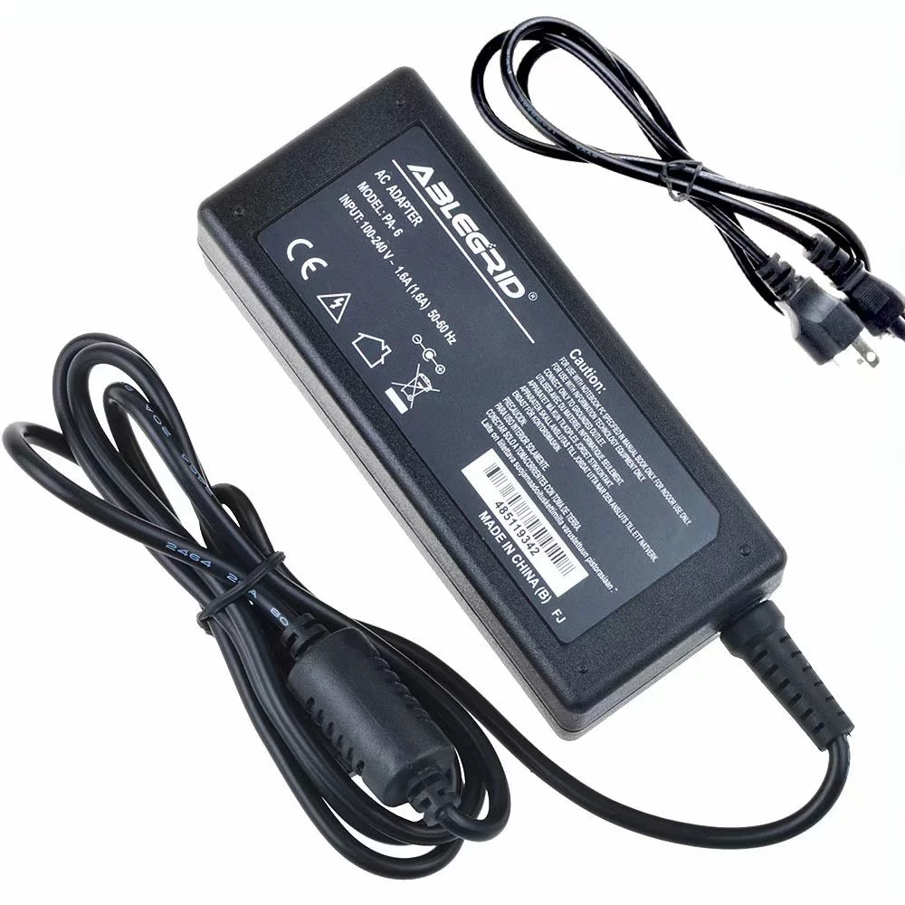 AC/DC Adapter Power Supply Cord Charger with Barrel Round Plug Tip I378