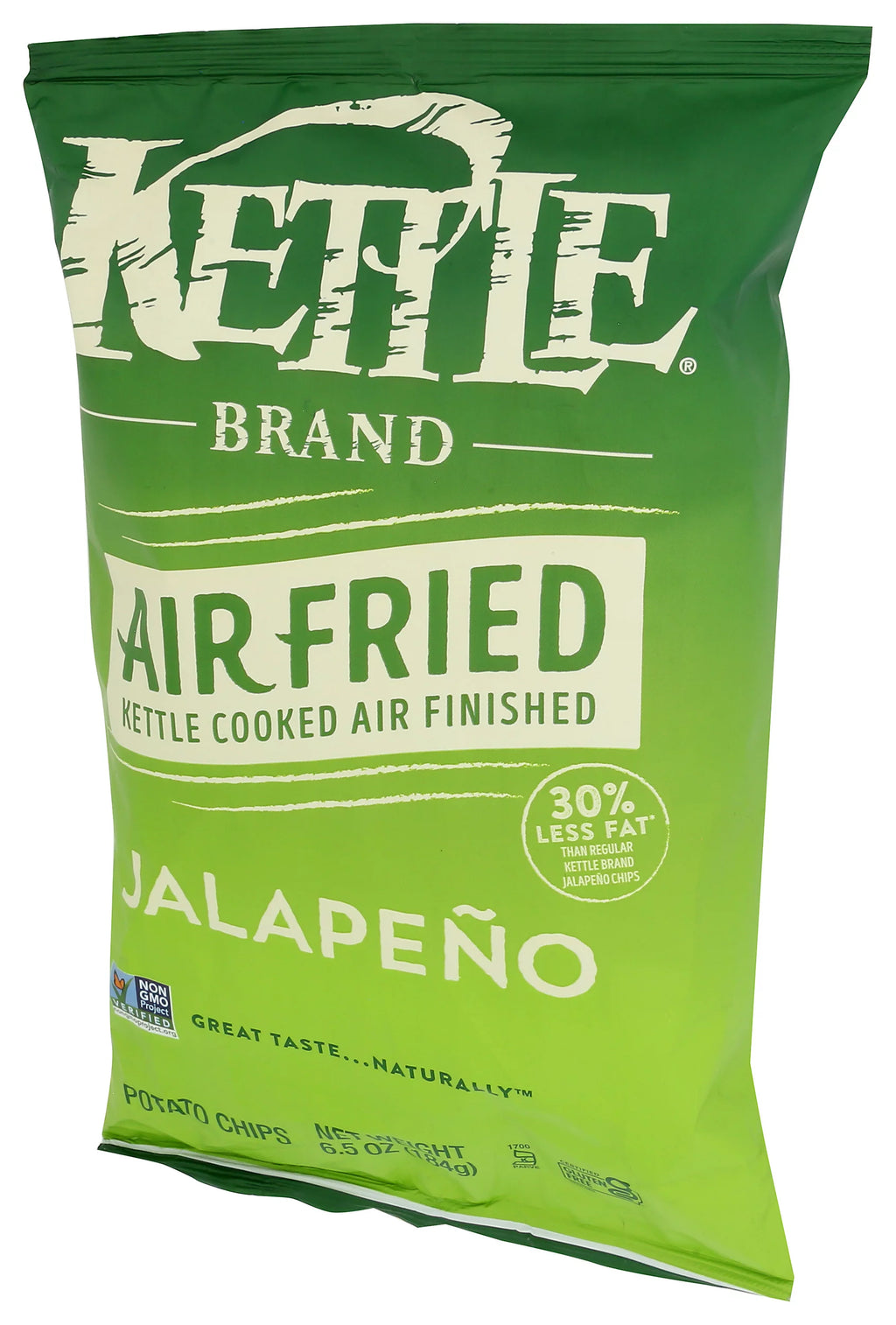 Jalapeno Kettle Cooked Potato Chips 6.5 Ounce Pack Of 12 L95078