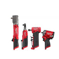 12V Cordless 3/8 in. Impact Wrench, Right Angle Impact Wrench, High Speed Ratchet & Die Grinder D707