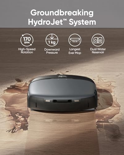 Robot Vacuum and Mop Combo, 8,000 Pa Suction W469