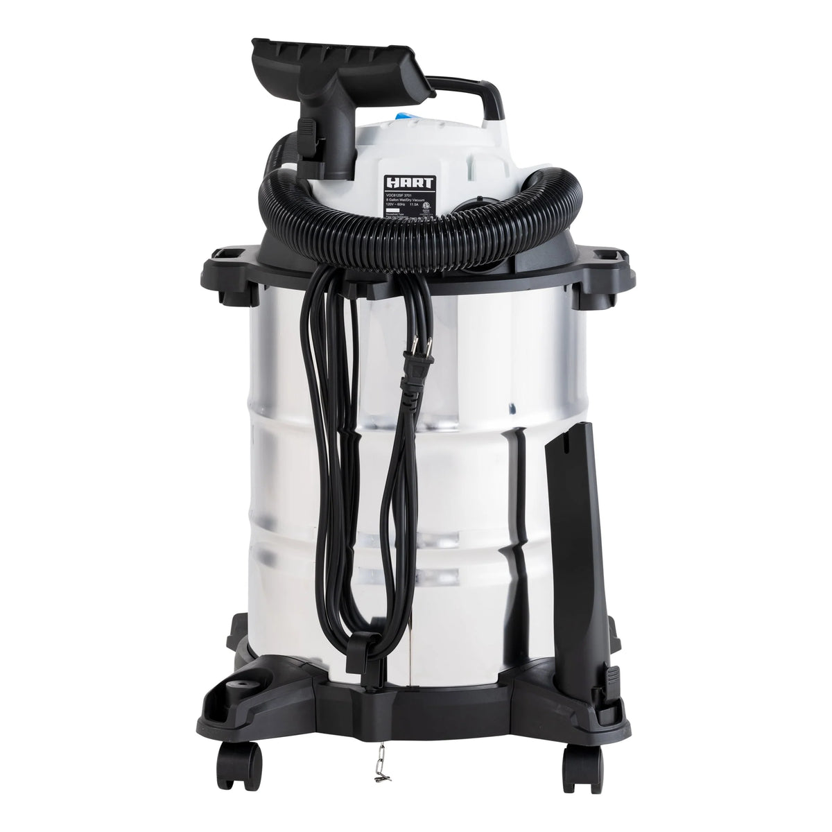 8 Gallon 6 Peak HP Stainless Steel Wet/Dry Vacuum B331