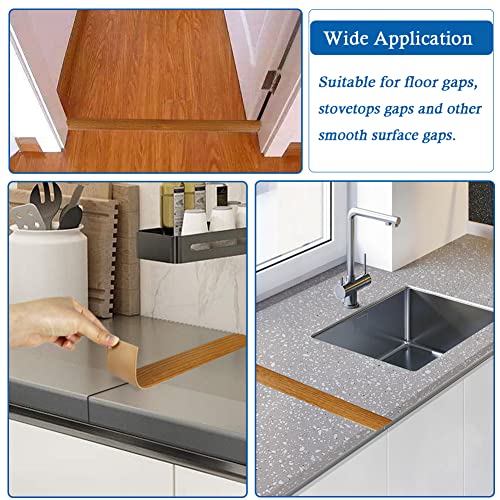 Self Adhesive Floor Transition Strip 2" Wide Vinyl Dark Gray V909