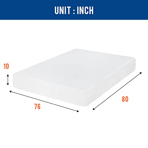 5 Inch Gel Memory Foam Medium-Firm Mattress Full Y19303