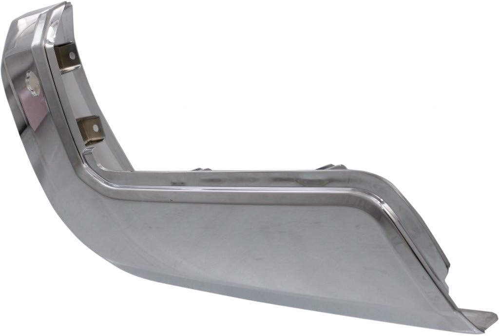 For Toyota Tacoma Driver Side Rear Outer Bumper End Cap with Parking Assist Chrome Y99463