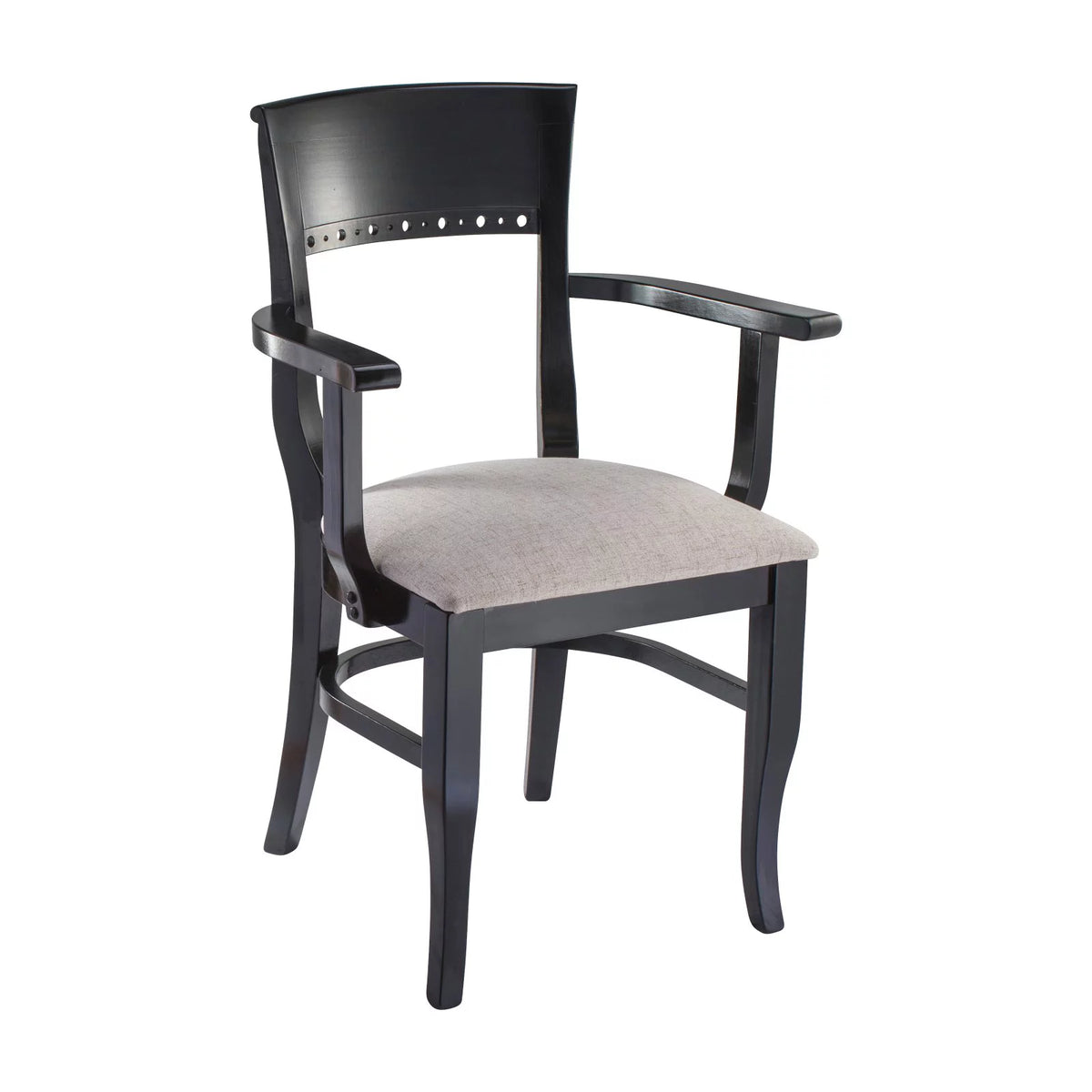 Cherry and Black Dining Arm Chair T154098