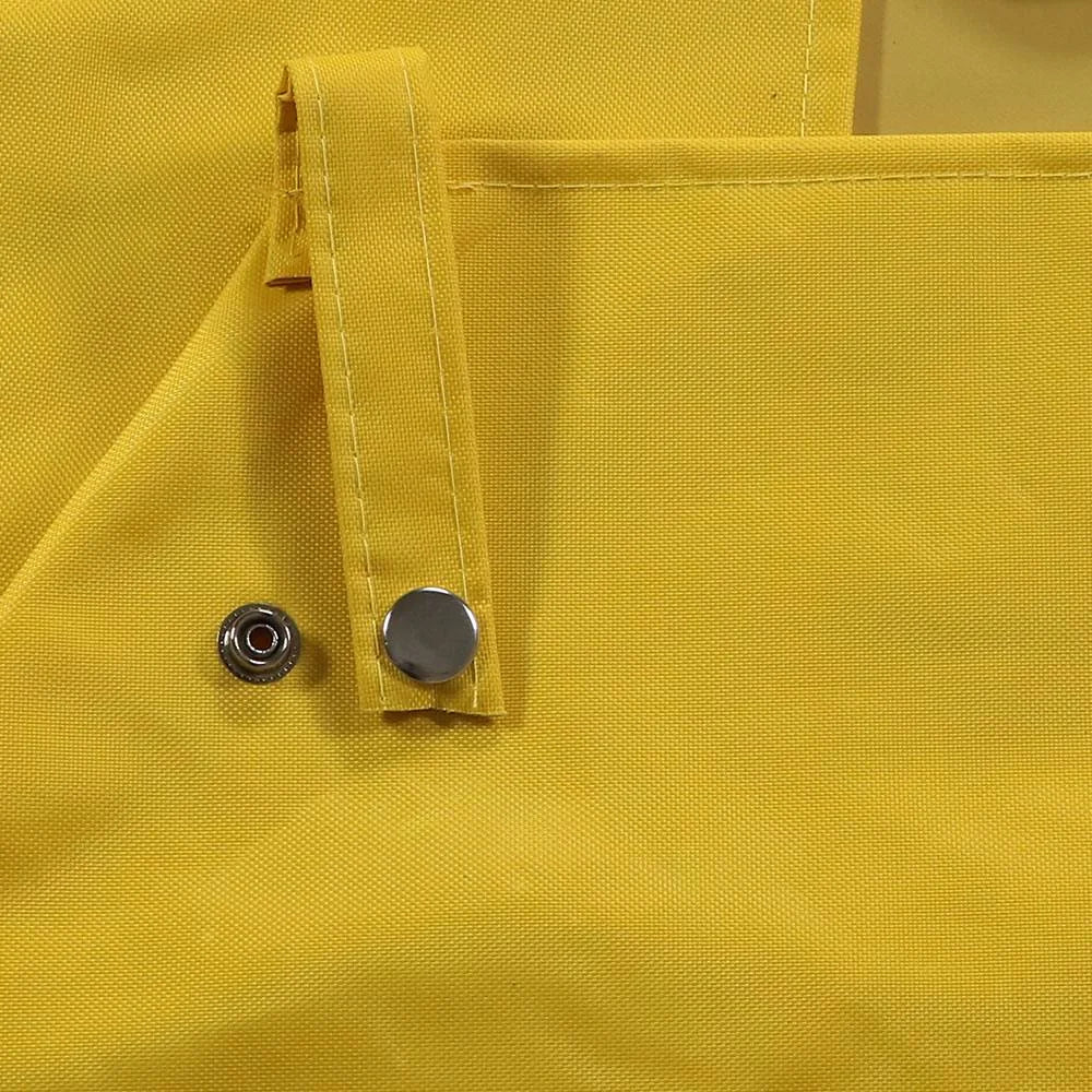 Yellow Utility Cart with Folding Sides and Liner Set M5652