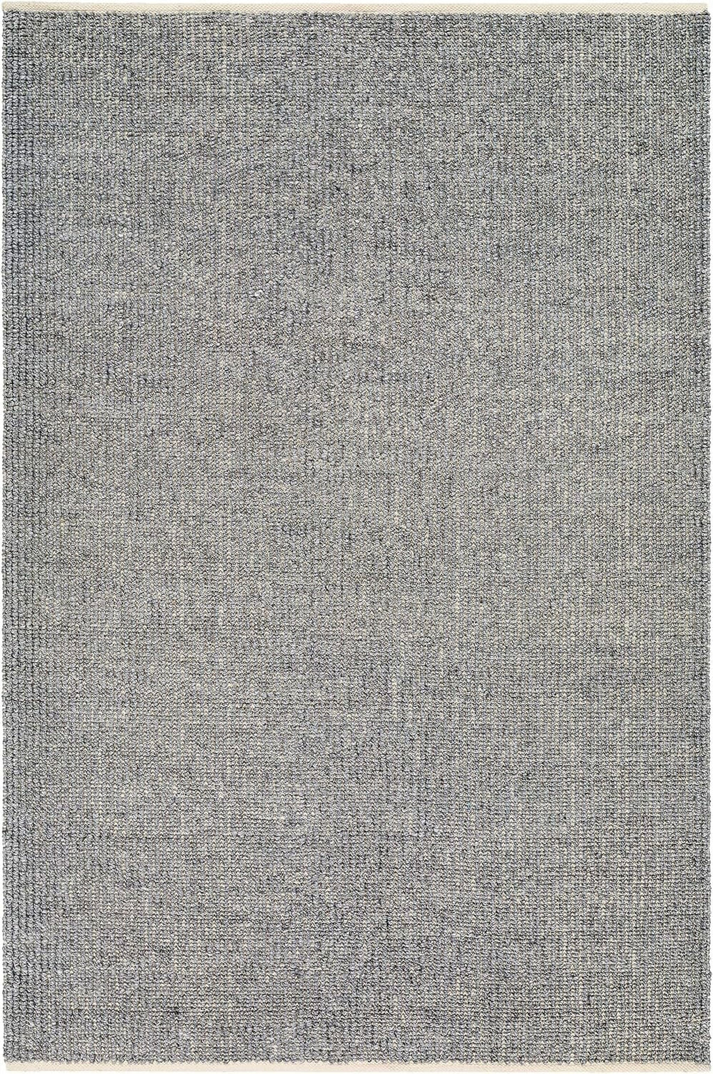 Gray Black 5' X 7'6" Area Rug Z5520