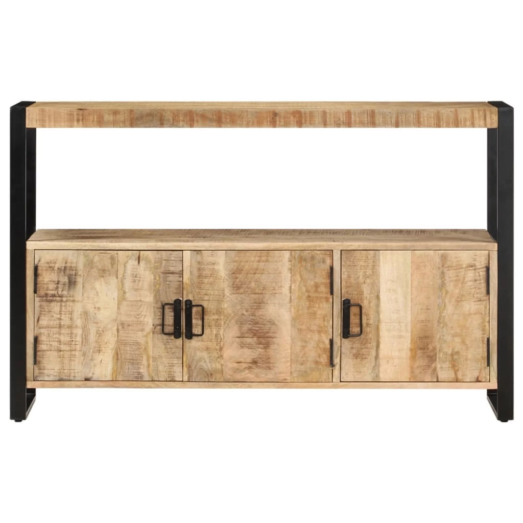 Solid Mango Wood Side Cabinet P13796