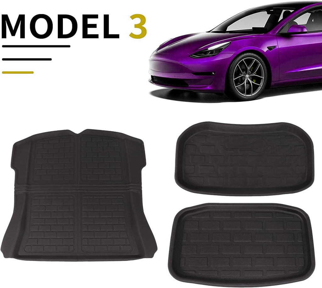 All-Weather Floor Mats for Tesla Model 3 P36907
