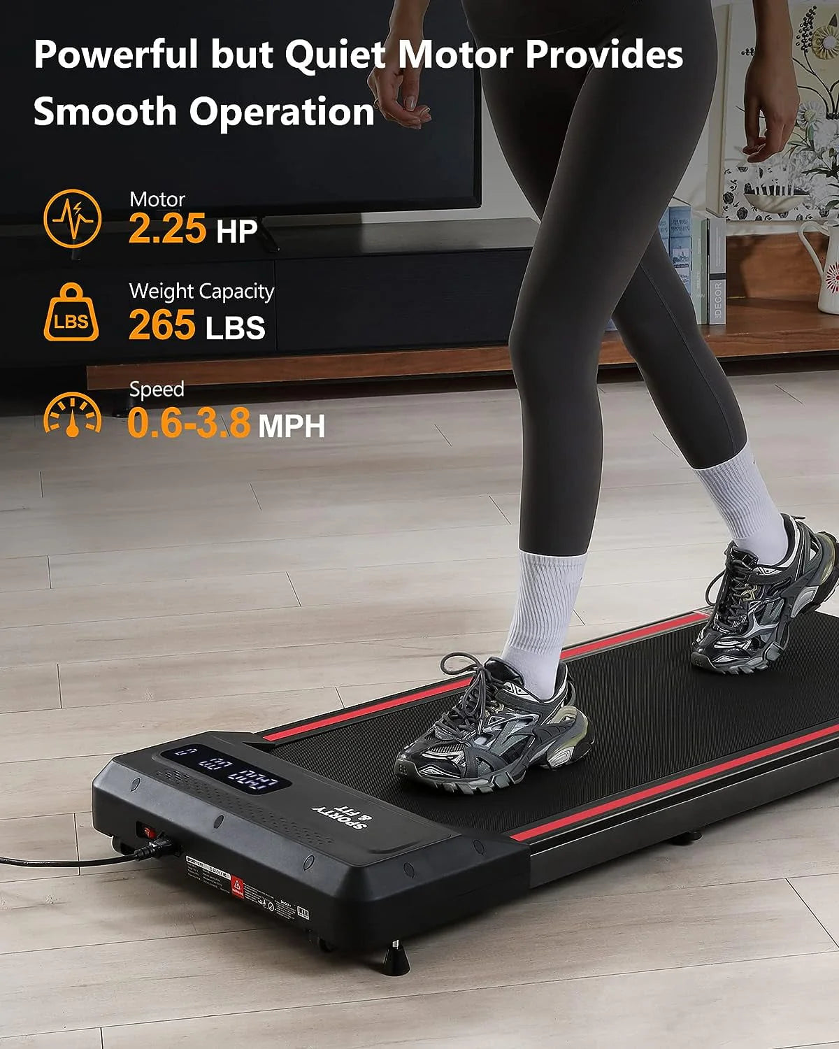 Electric Treadmill with LCD Monitor G58107