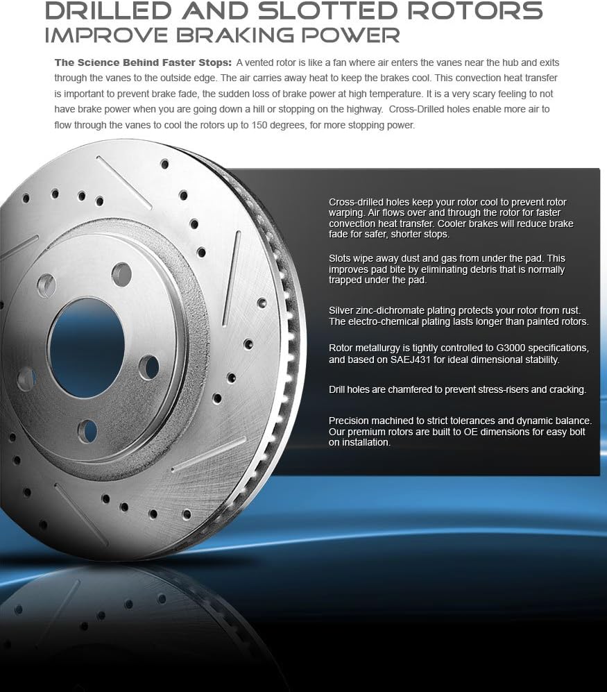 305mm 6 Lug Front Rotors C512201