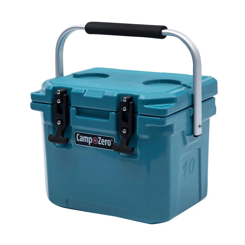 10L Cooler Ice Chest with Carry Handle and Cup Holders O8402