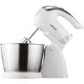 5 Speed Stand Mixer with Stainless Steel Bowl in White Z35613