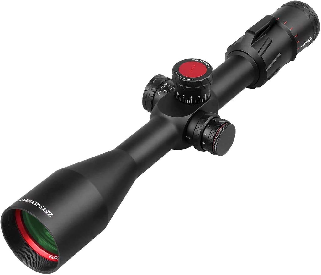5-25x50 FFP First Focal Plane Scope with Red/Green Illuminated Reticle J8432