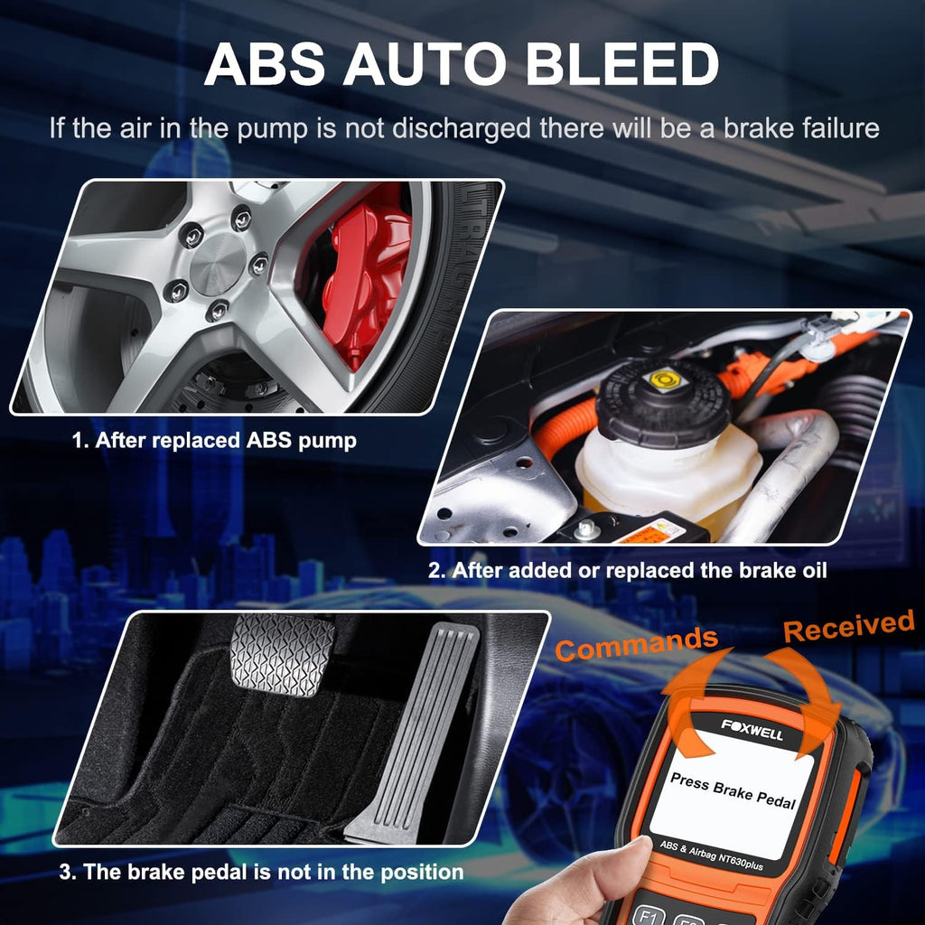 OBD2 Scanner ABS SRS Bidirectional Scan Tool X932