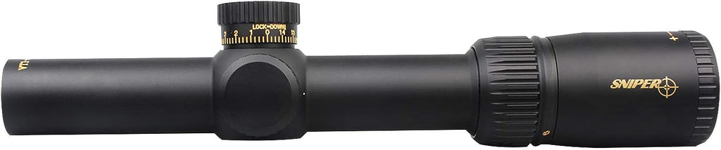 1-6X24 FFP Scope with Red/Green Illuminated Reticle and Scope Mount K6946