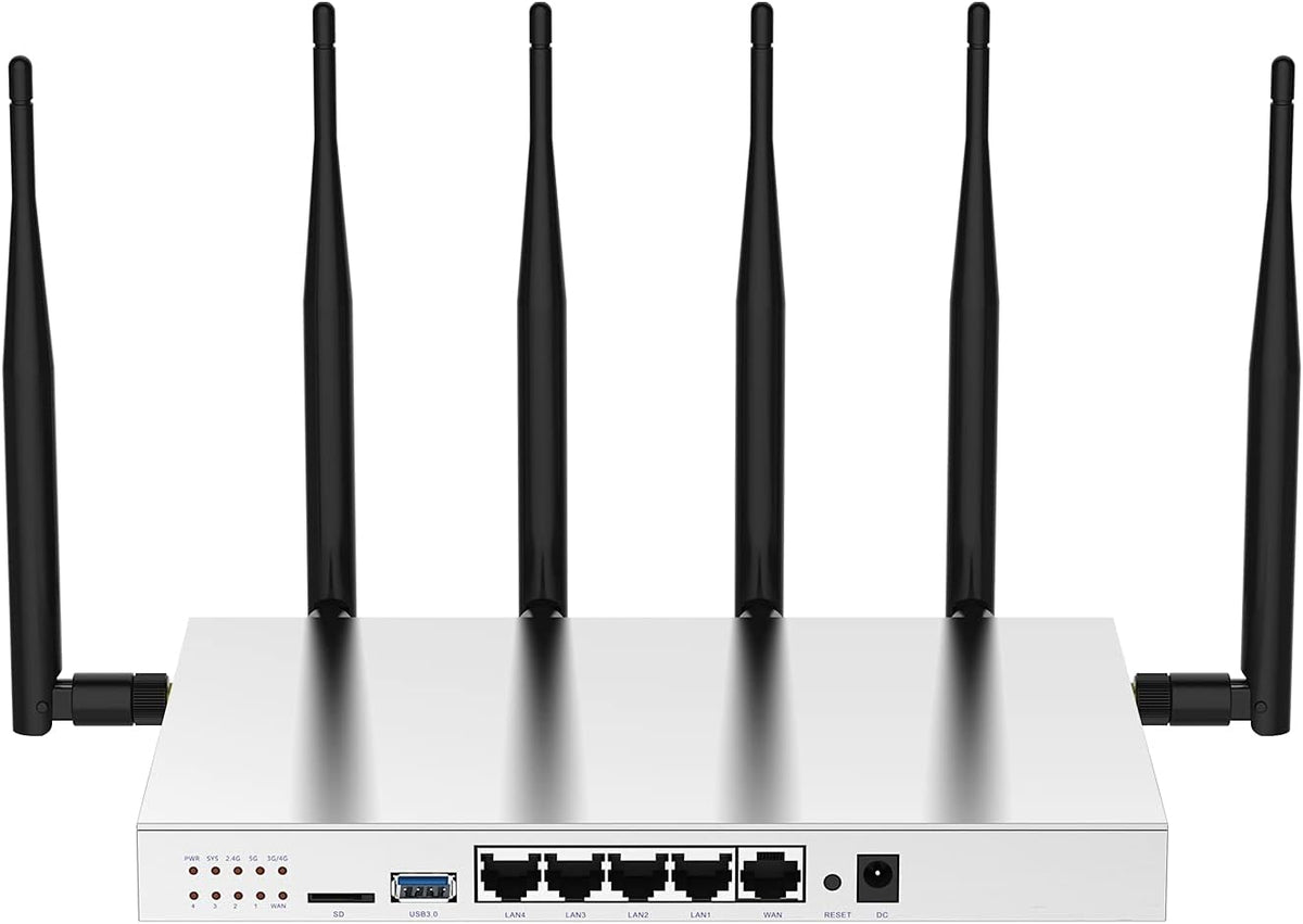 AC1200 Dual Band Gigabit Wireless Router with SIM Card Slot and USB3.0 Port J879987