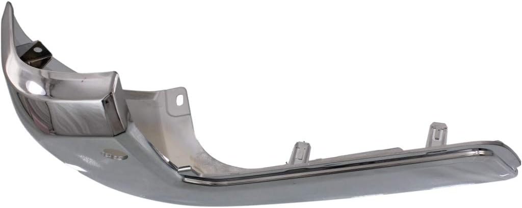 For Toyota Tacoma Driver Side Rear Outer Bumper End Cap with Parking Assist Chrome Y99463